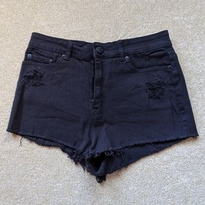 BDG high rise dree cheeky shorts